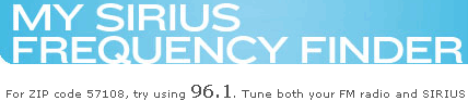 Sirius Frequency Finder