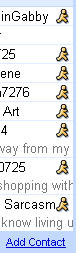 AIM icons in your chat