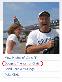 facebook-first-suggest-friends-link First Facebook friend suggestion link