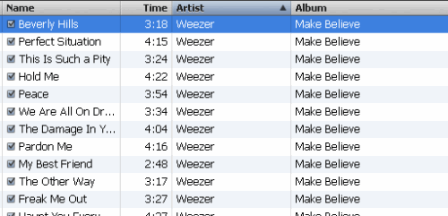 Disable iTunes Store arrows on songs Disable iTunes Store arrows on songs
