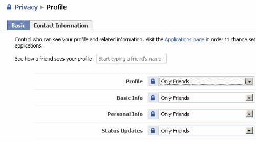 Facebook Privacy Settings Facebook Privacy Settings