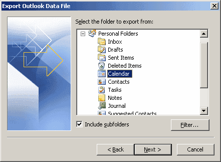 outlook-2010-select-what-to-export