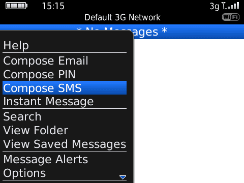 SMS Inbox Error - Uncaught exception:.