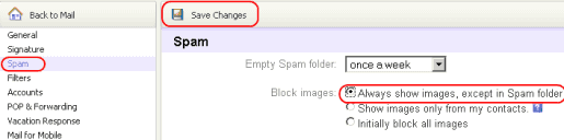 Yahoo Images setting Yahoo Images setting