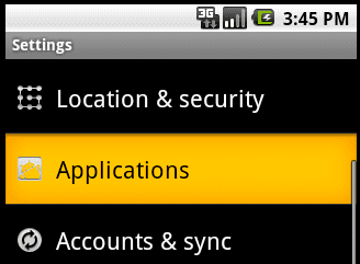 Applications Applications