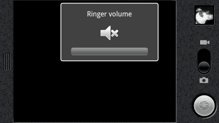 Nexus One ringer volume shuts off camera shutter sound Nexus One ringer volume shuts off camera shutter sound