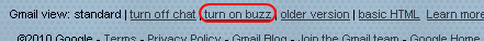 Turn on buzz link