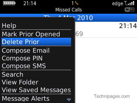 Curve Delete Prior option