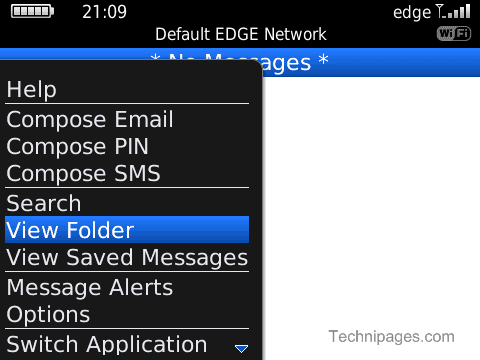 Curve View Folder option
