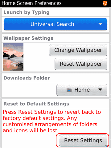Wallpapers For Bb Torch. BlackBerry Torch 9800: Reset