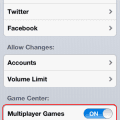 Multiplayer Games setting