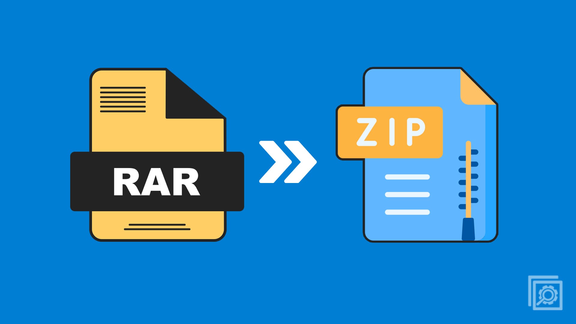 How To Convert RAR File To ZIP In Windows Technipages