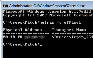 my computers mac address on a mac