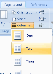 Word 2016 & 2013: Divide Page Into Columns
