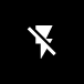 Flash off icon