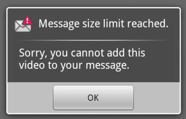 Messenger File Size Limit Messenger File Size Limit