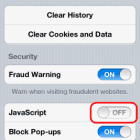 Enable or Disable JavaScript in Safari for iPhone & iPad