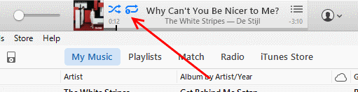 iTunes: How to Shuffle or Repeat Music