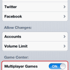 iPhone & iPad: Fix "Multiplayer Unavailable - You are not allowed to play multiplayer games on this device"