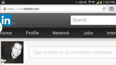 LinkedIn: How to View Full Version Website On Android or iPhone