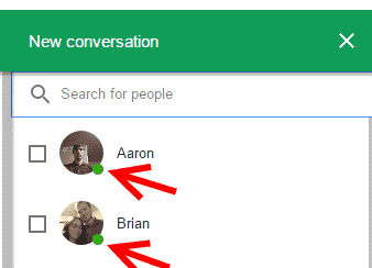 Google Hangouts: How to Tell if People Are Online