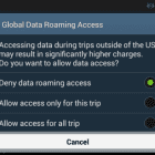 Turn Data Roaming On or Off on Galaxy S8