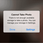 Fix "Cannot Take Photo" Problem on iPhone & iPad