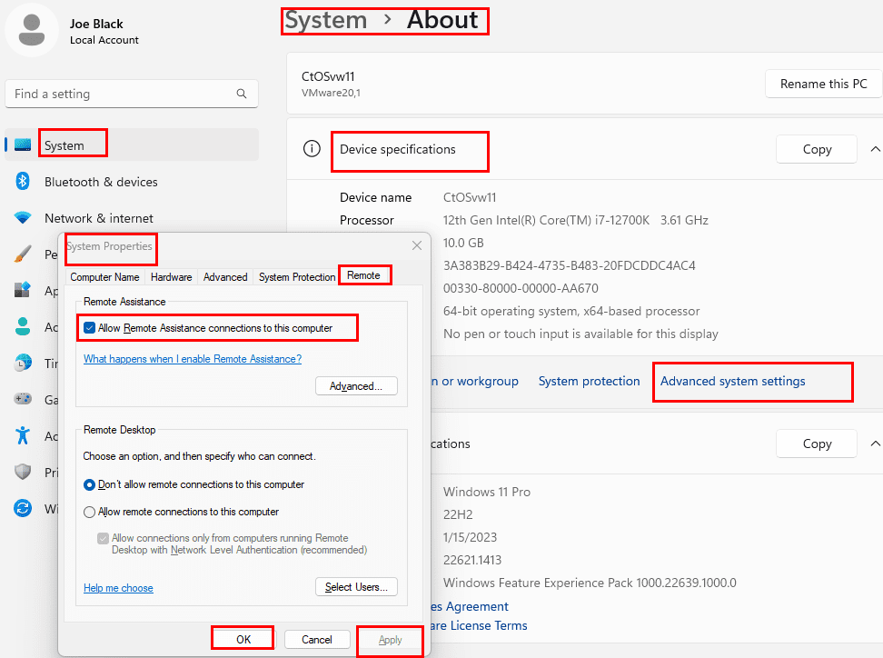 Know How to Enable Windows Remote Assistance