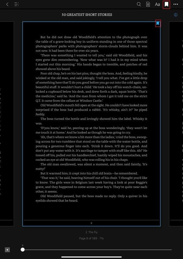 Amazon Fire How to Bookmark Book Pages Technipages
