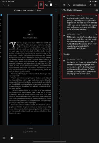 Amazon Fire: How to Bookmark Book Pages - Technipages