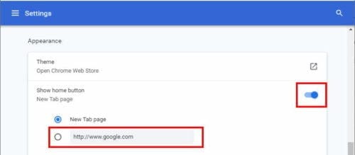 Google Chrome: How to Set a Homepage