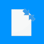 Windows 10 Icon with Blue Arrows