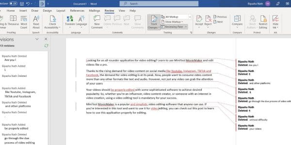 How to Enable Track Changes Mode in Word: 4 Best Methods