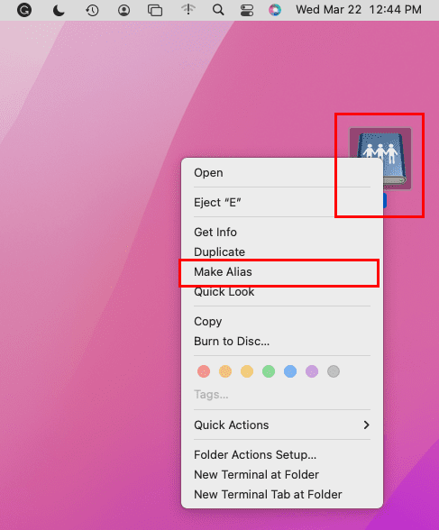 How to Make Alias on macOS to Map Network Drive in MacOS