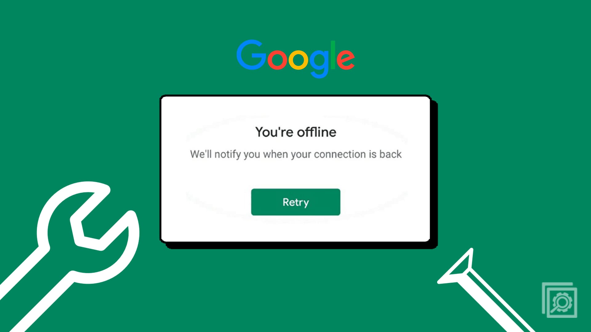 Google Offline Header