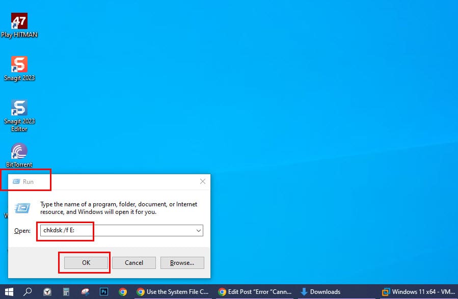 How to run CHKDSK in Windows 10