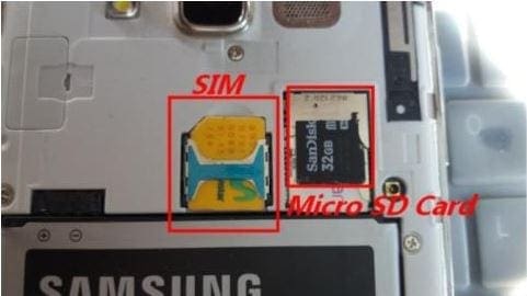 Inspector somewhat Clean the room How to Remove and Insert SIM/SD Card on a Galaxy J7 - Technipages