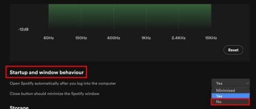 Disable Spotify at Startup Windows