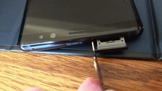 Galaxy Note8 Insert And Remove Sim Sd Card Tray Technipages