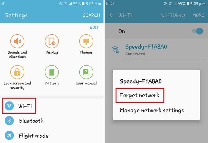 إصلاح خطأ مصادقة Wi-Fi Android