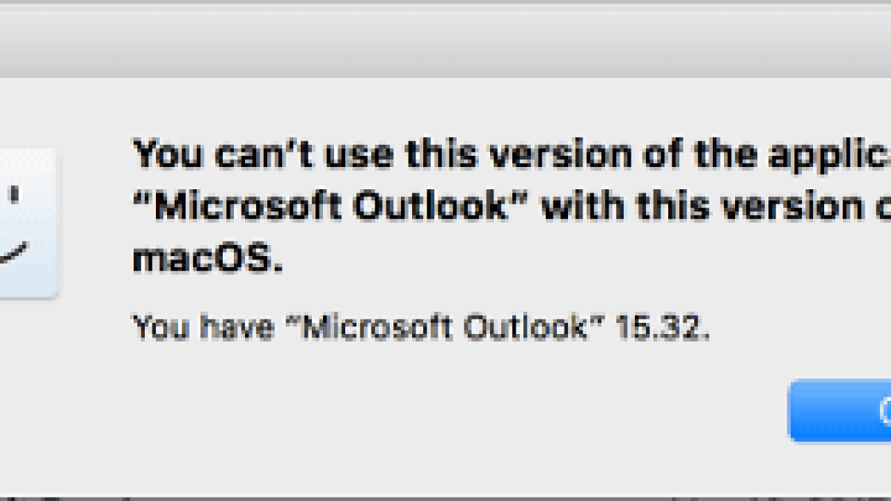 outlook for mac not responding