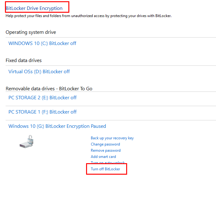 How to turn off BitLocker encryption on Windows 11