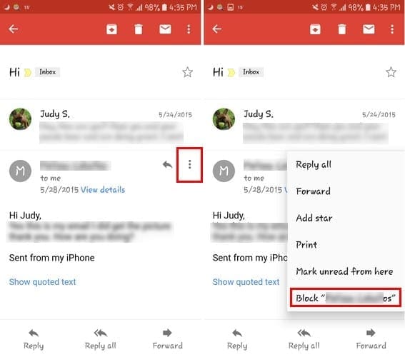 how to block emails on android phone how to block emails on android phone