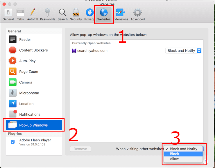 How to Block Pop-ups in Safari Browser on Mac?