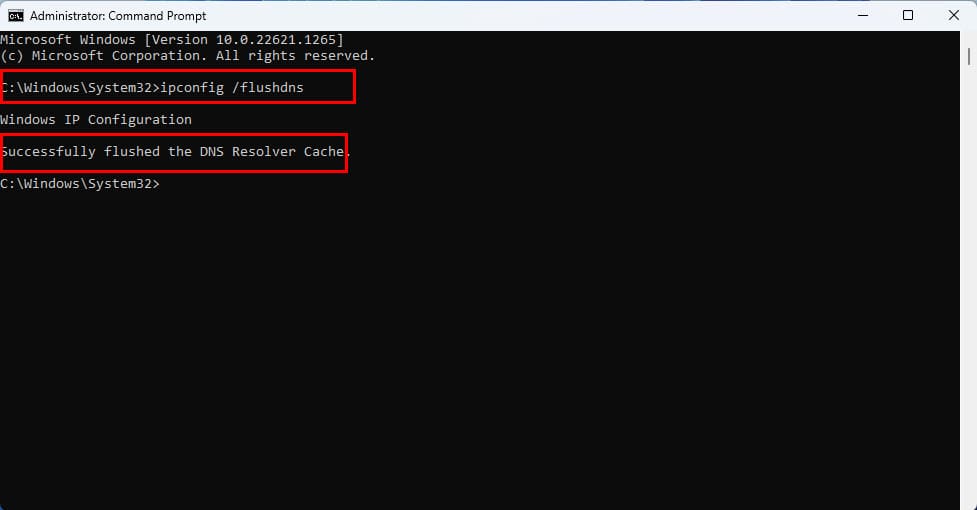 How to Flush and Reset the DNS Resolver Cache using Command Prompt