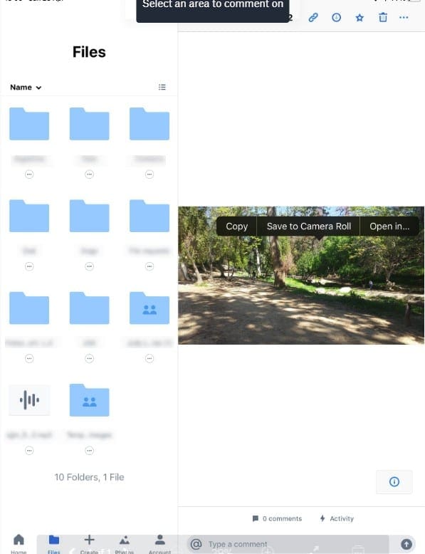 how to save a pdf file to dropbox on ipad