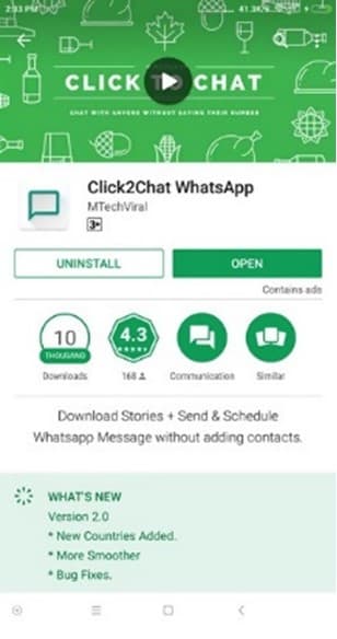 Click2chat WhatsApp