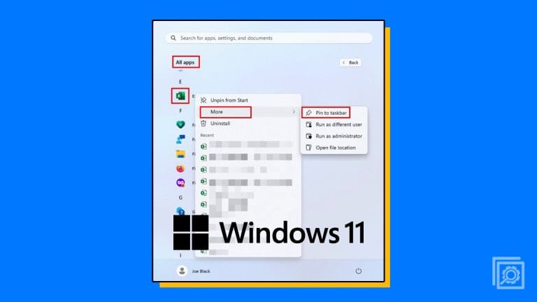 How to Pin to Taskbar on Windows 11 - Technipages