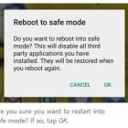 If you are restarting your phone after running in safe mode