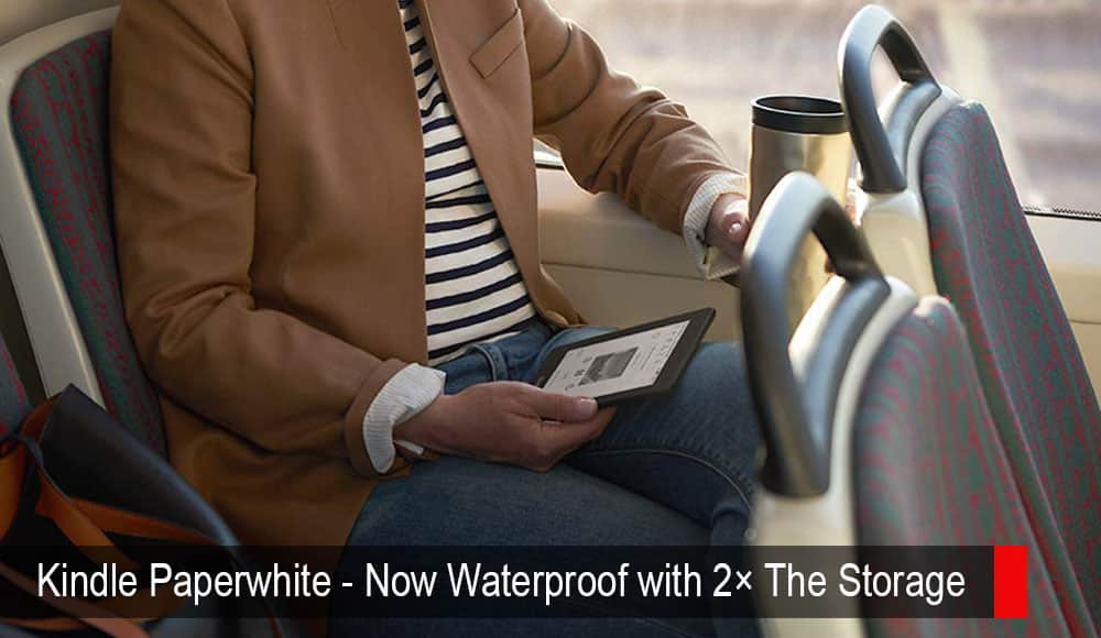 Kindle Paperwhite - Now Waterproof with 2× The Storage